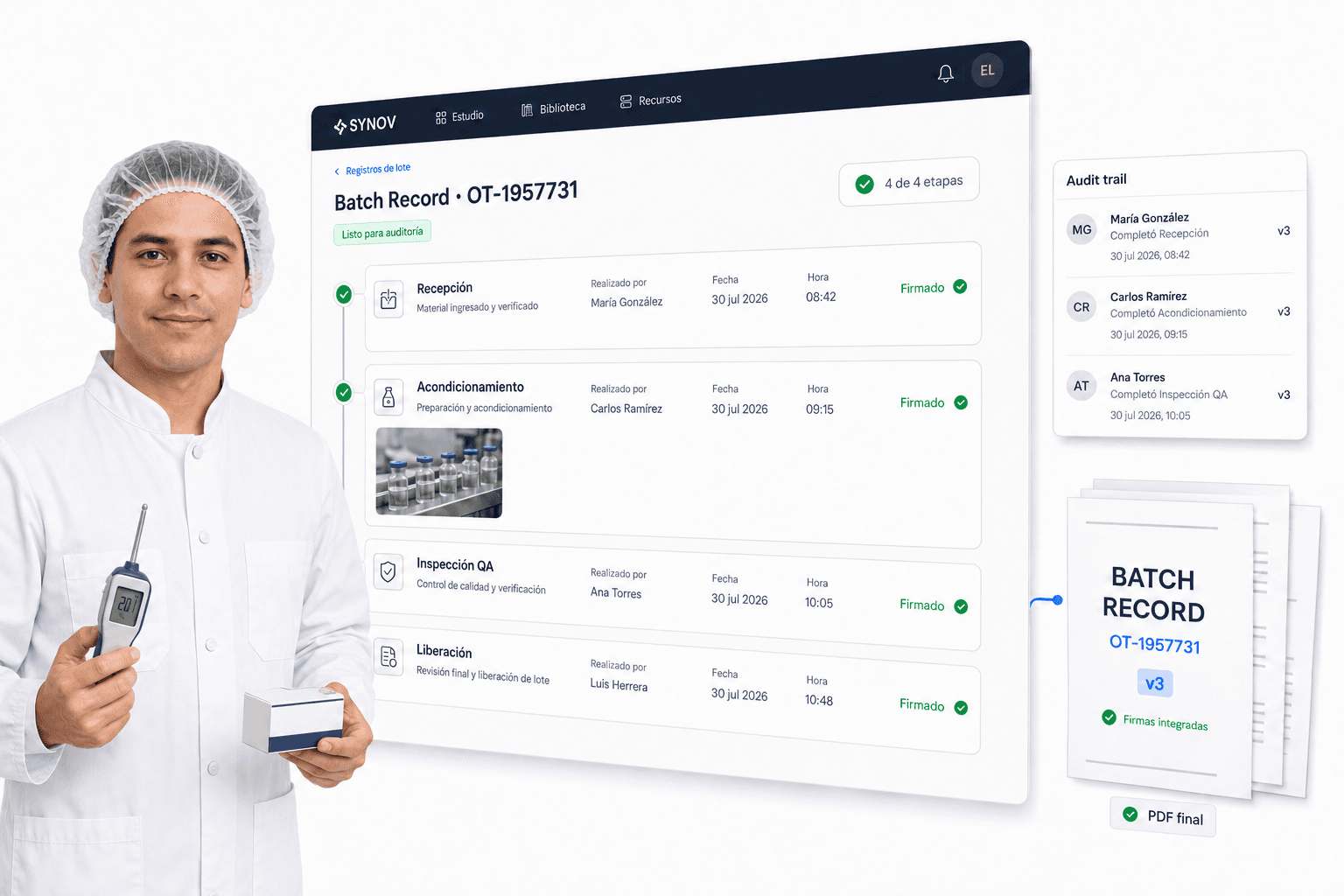 Batch Record automatico